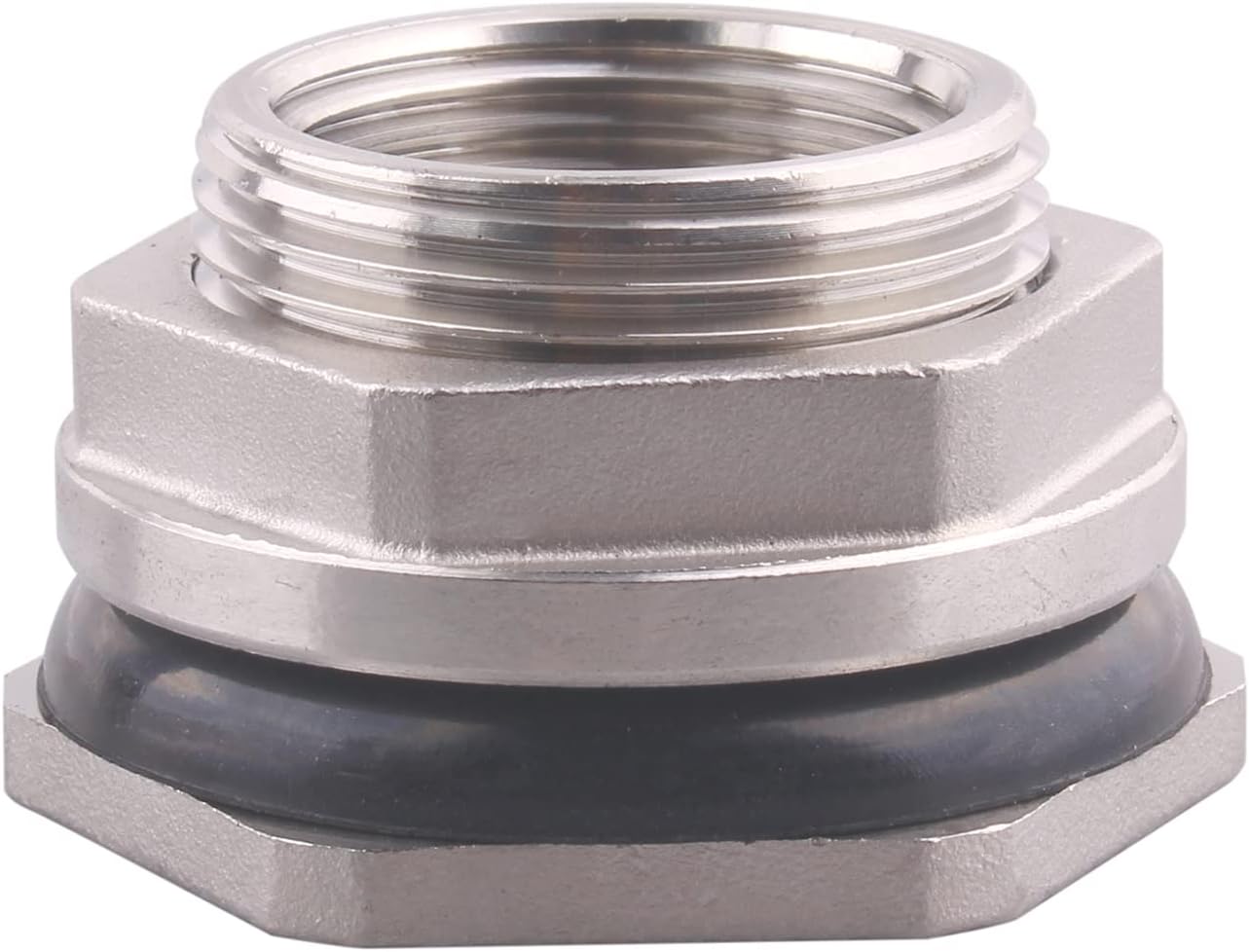 Conector acero inox tanque agua mamparo
