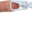 30 Clips Blancos 2pulg PVC para Ropa y Bolsas