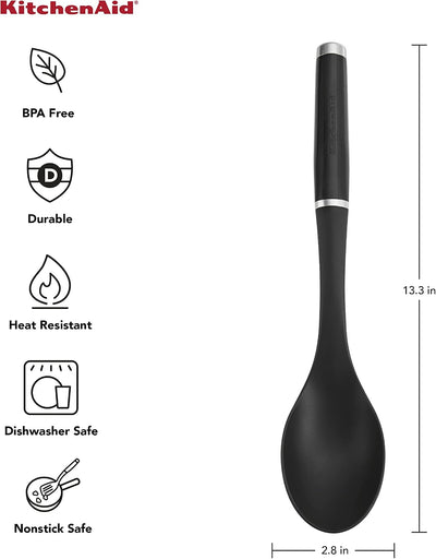 Cuchara rociar KitchenAid negro