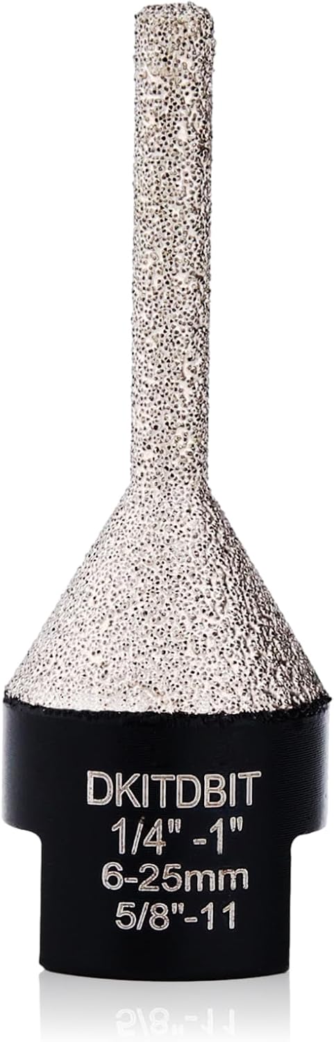 Broca chaflán diamante para azulejos granito 1/4-1 pulg