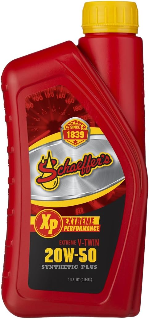 Aceite sintético V-Twin 20W-50 1qt botella