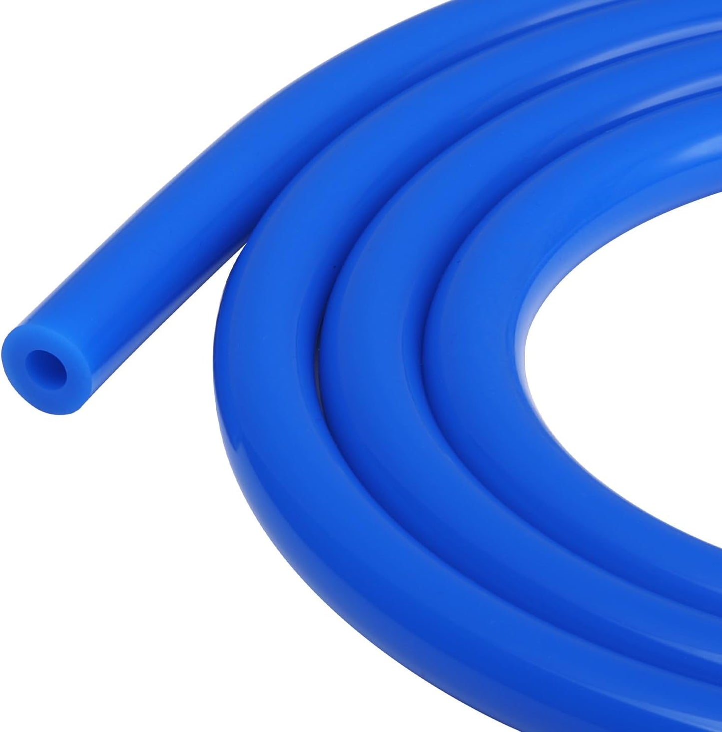 Tubo vacío silicona 5mm 15ft 130PSI azul