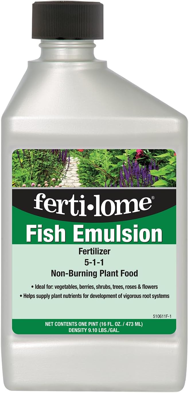 Fertilizante pescado 5-1-1 16oz para frutas y verduras