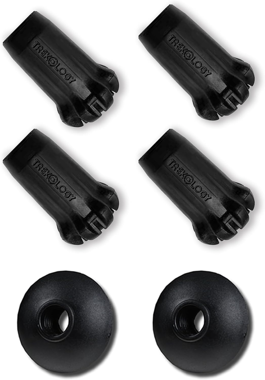 Set accesorios bastón trekking reemplazo caminos concreto