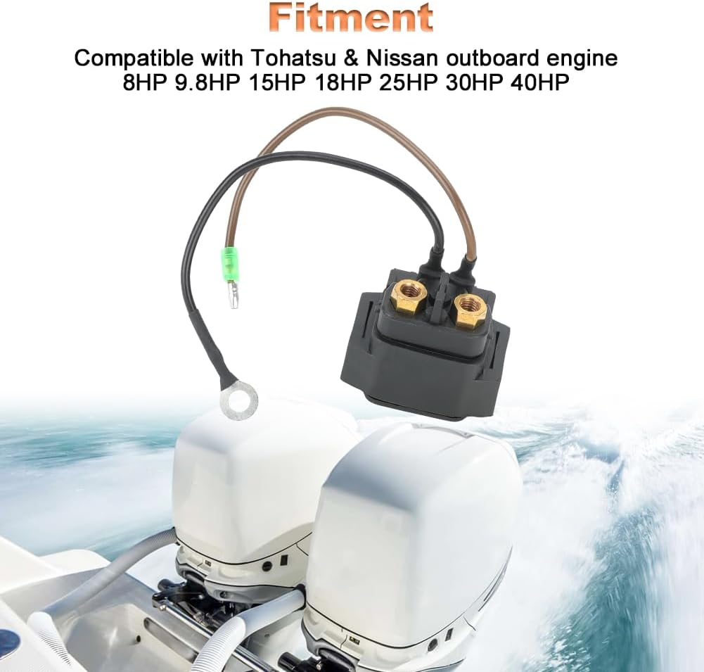 Relé solenoide arranque comp Tohatsu Nissan 8-40HP