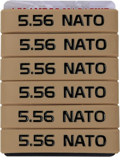 Paquete 6 bandas marcado revistas 5.56