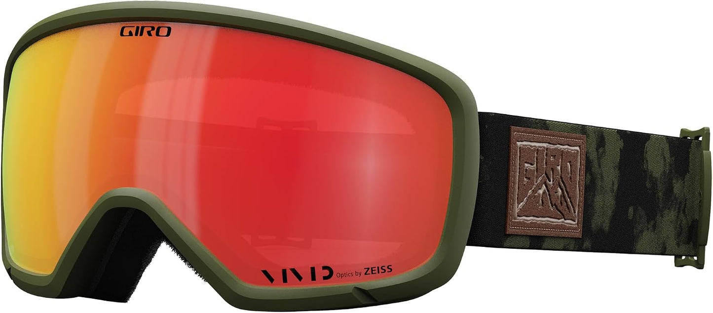 Gafas esquí lente VIVID anti-vaho OTG para hombres mujeres