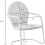 Silla Retro Exterior de Metal para Jardín y Terraza