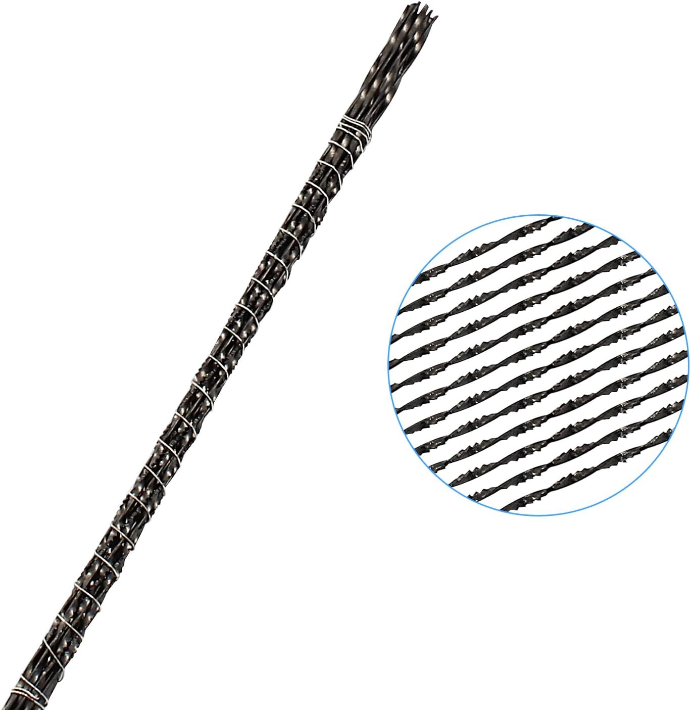 12 Hojas Sierra Espiral Corte Madera Fina
