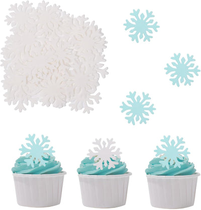 50 Obleas Comestibles Navidad para Pasteles y Magdalenas