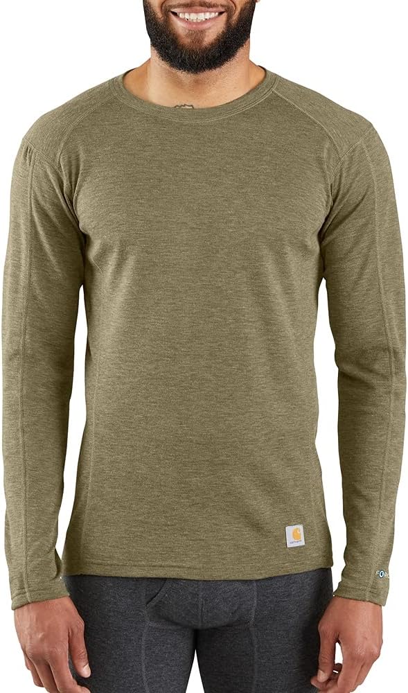 Base Force Capa Peso Medio Poly-Wool Cuello Redondo