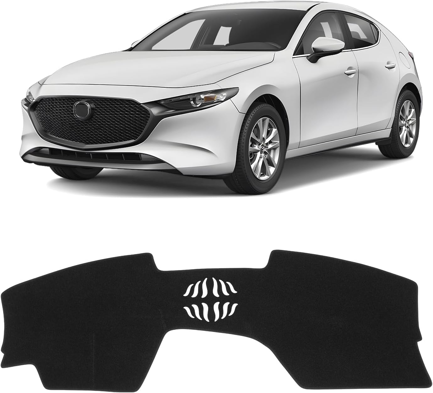 Cubierta consola Mazda3 2019+ poliéster antiderrap