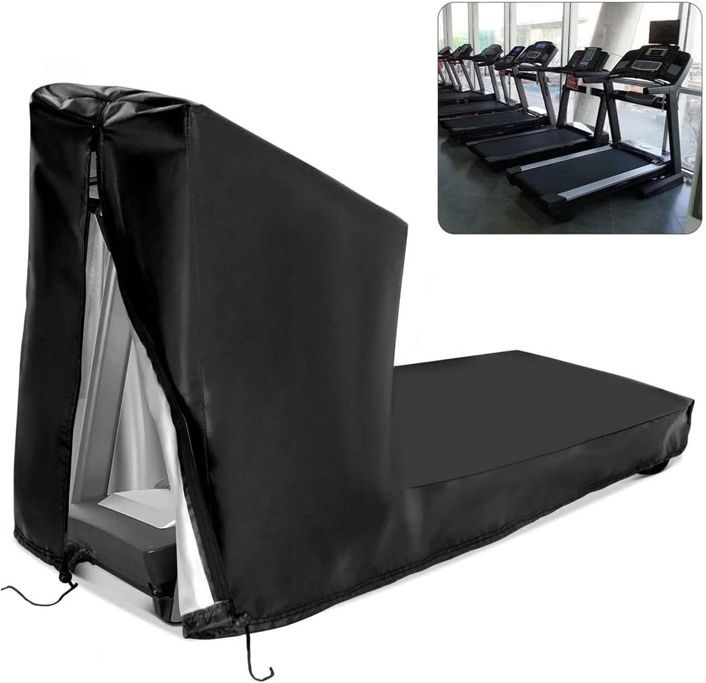 Cubierta treadmill impermeable con cordón