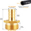 Adaptador PEX 1/2" a conexión macho GHT para manguera