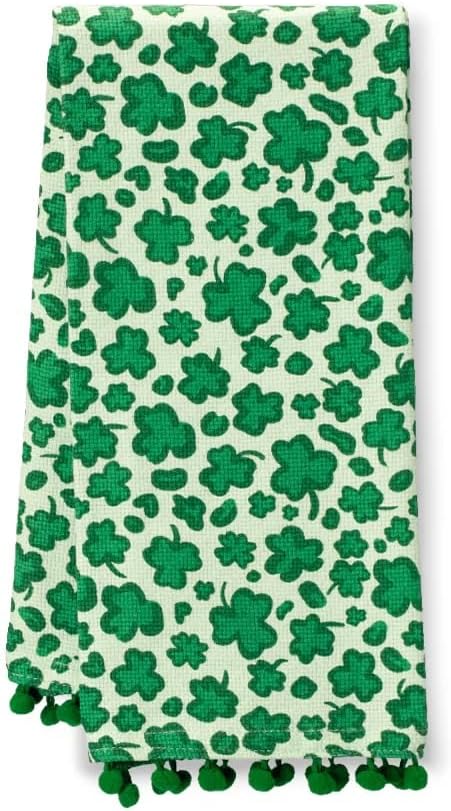 Toallas cocina algodón 25x19pulg lavables estampado leopardo