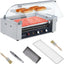Rodillo perros calientes acero inox 18 udo control temp