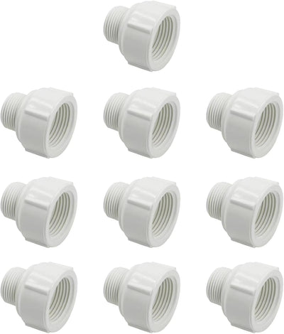 Adaptador manguera jardín PVC 1/2