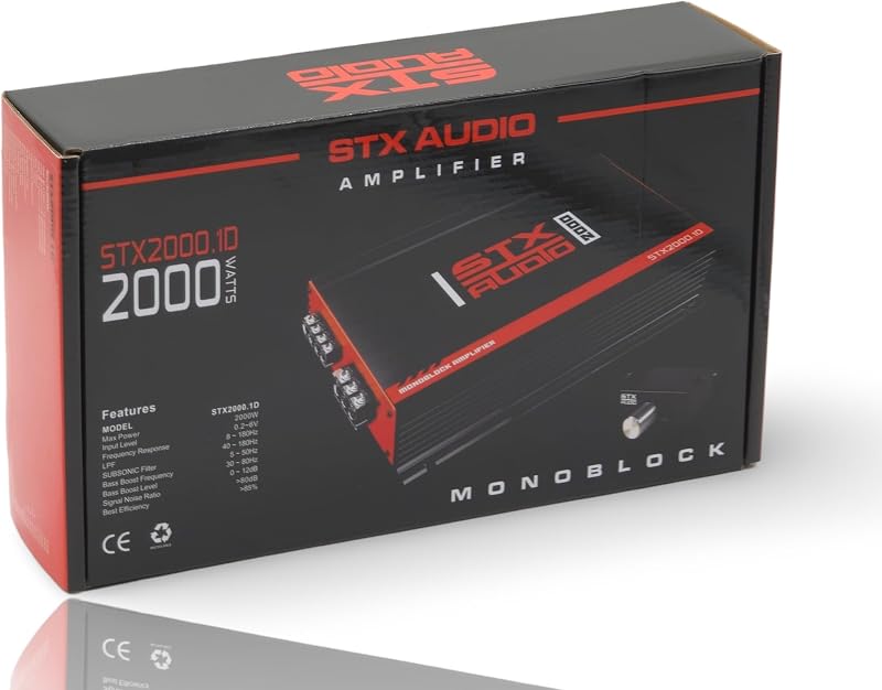 Amplificador monobloque clase D 2000W 1 ohmio MOSFET