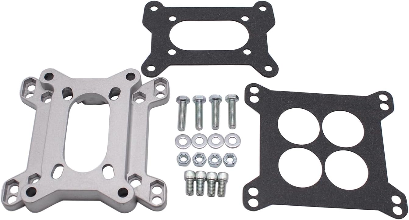 Kit adaptador carburador aluminio 4 y 2 barriles para Chevy