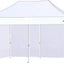 Marco toldo desplegable 10x20" set 3 blancas
