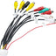 Arnés RCA con adaptador 20 pines para estéreo Android