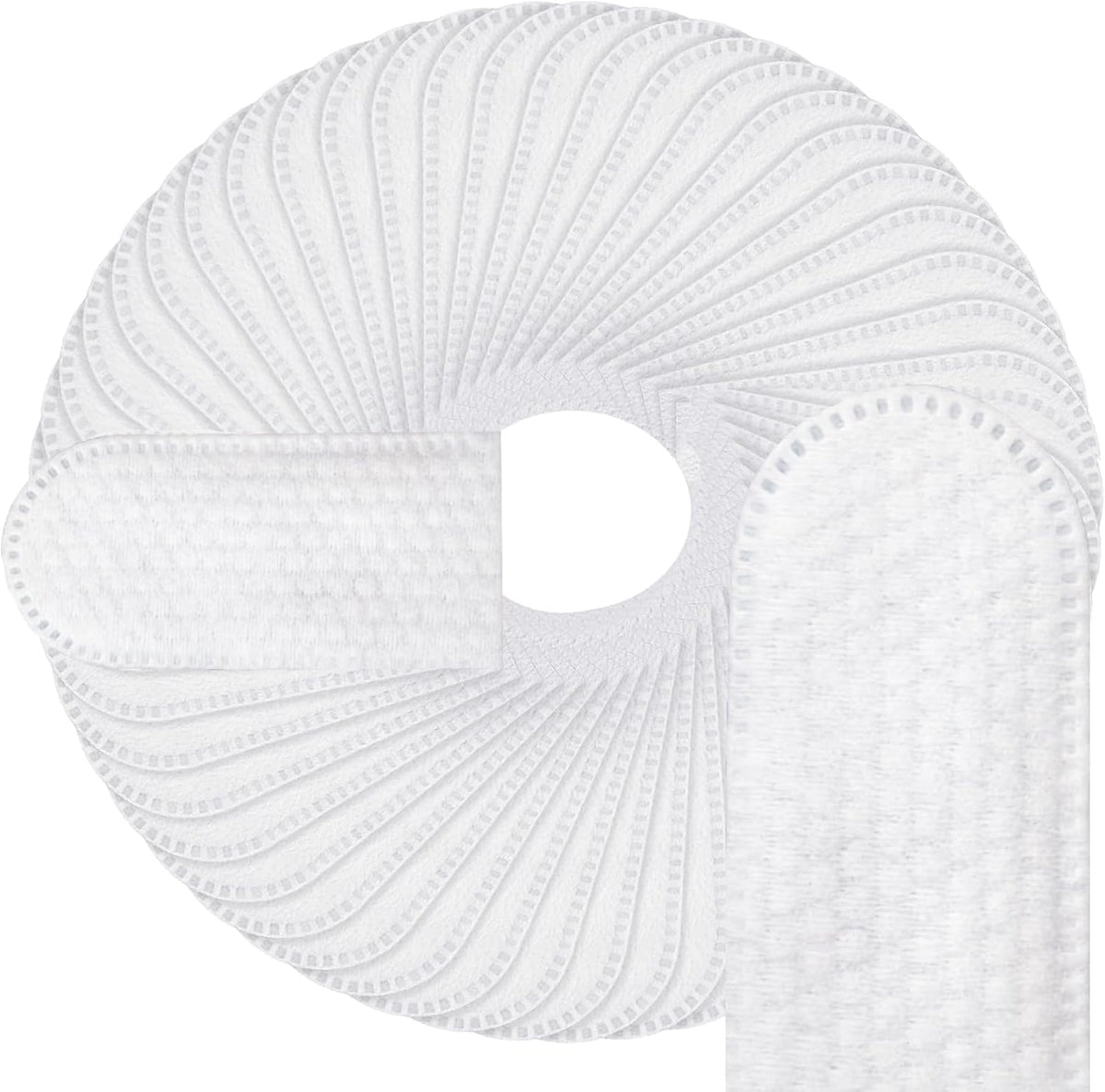 200 Toallitas Algodón Dedos Transpirables Resistente Sudor