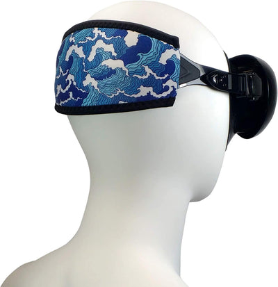 Correas máscara buceo funda neopreno