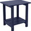 Mesa auxiliar Adirondack doble 17" para exterior e interior