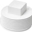 Tapa roscada PVC 1-1/2 pulg MNPT SCH 40