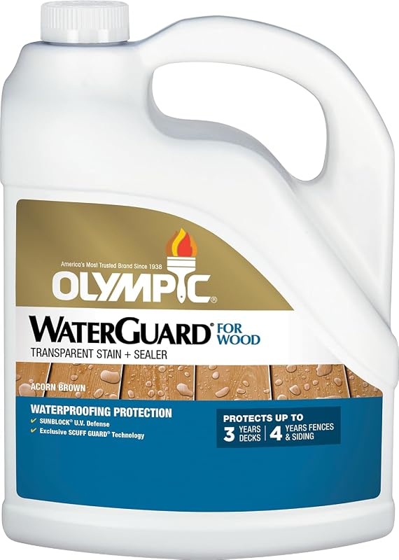 Tinte sellador madera exterior transparente marrón 1gal