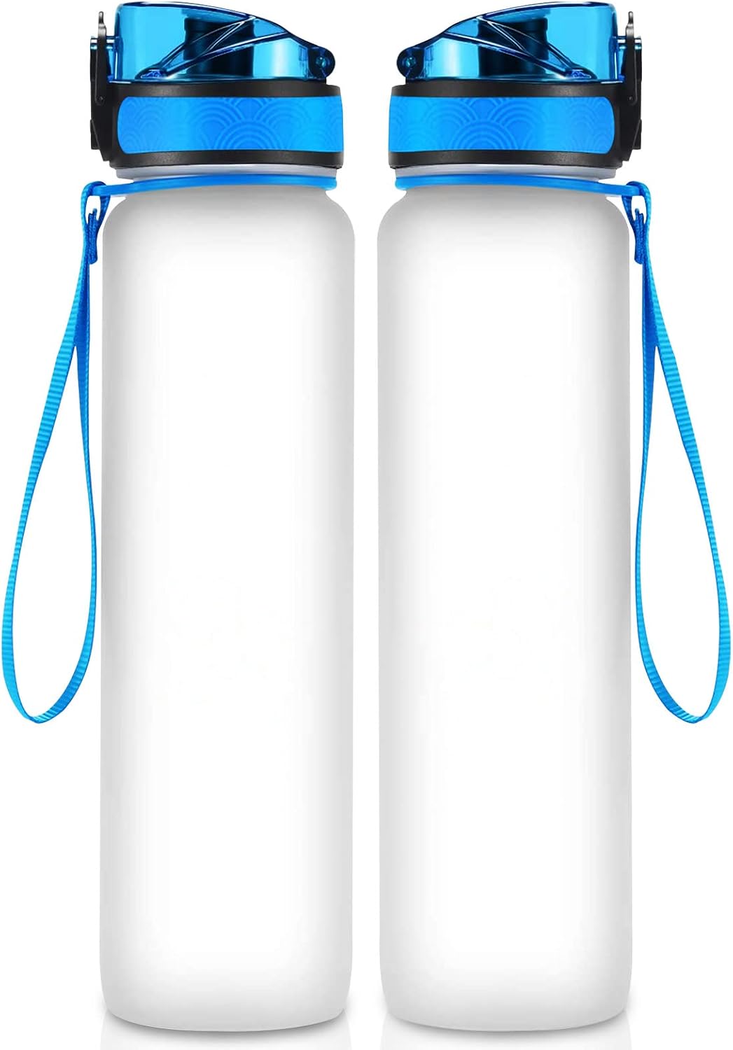 Botella agua aislada 32oz con asno