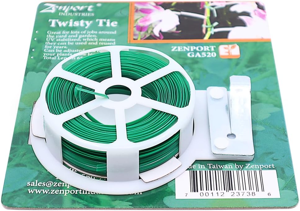 Cuerda para plantas 65pies color verde