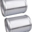 Conector tubo silicona para manguera aluminio 76mm pack 2