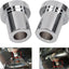 Bujes elevación manillar cromo para Harley Touring