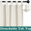 Cortinas impermeables patio pestaña aislamiento térmico