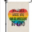 Bandera jardín 12x18" Be Kind