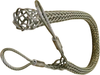 Agarre tracción malla alambre cable doble cabeza