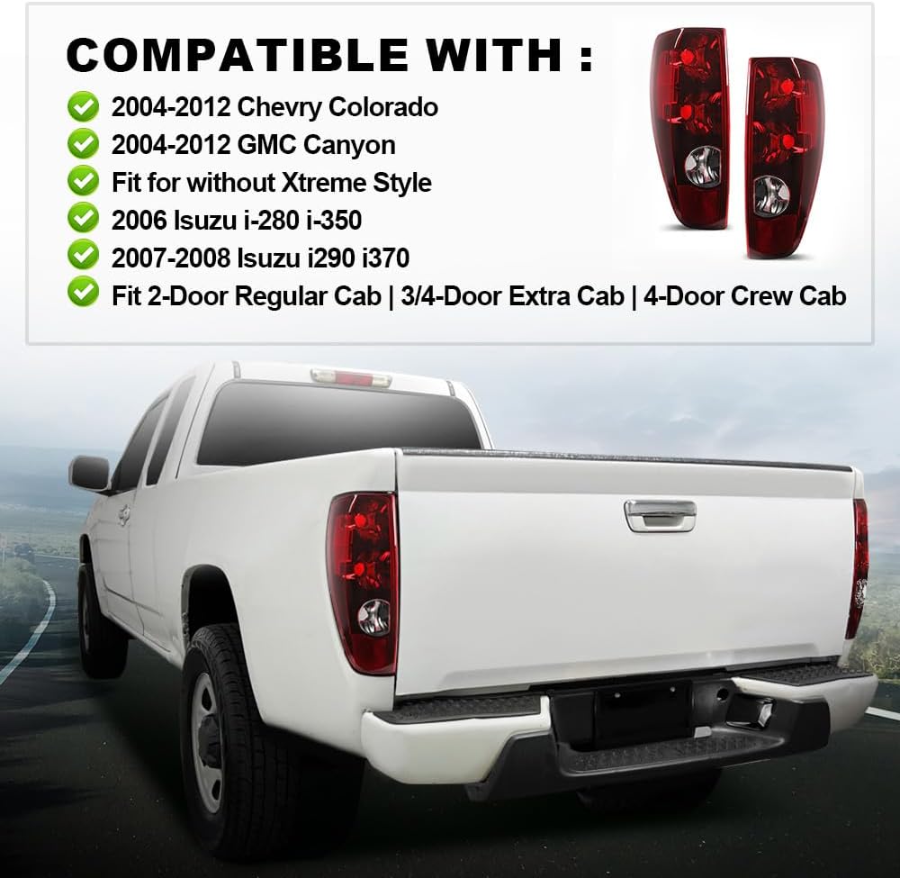 Ensamble luces traseras Chevy Colorado/GMC Canyon 2004-12