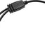 Divisor CC ángulo recto 0.217x0.083pulg macho a doble RCA hembra