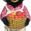 Figura oso negro decoración hogar oficina regalo cumpleaños