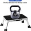 Taburete escalón RV plegable metal antiderrap 500lb