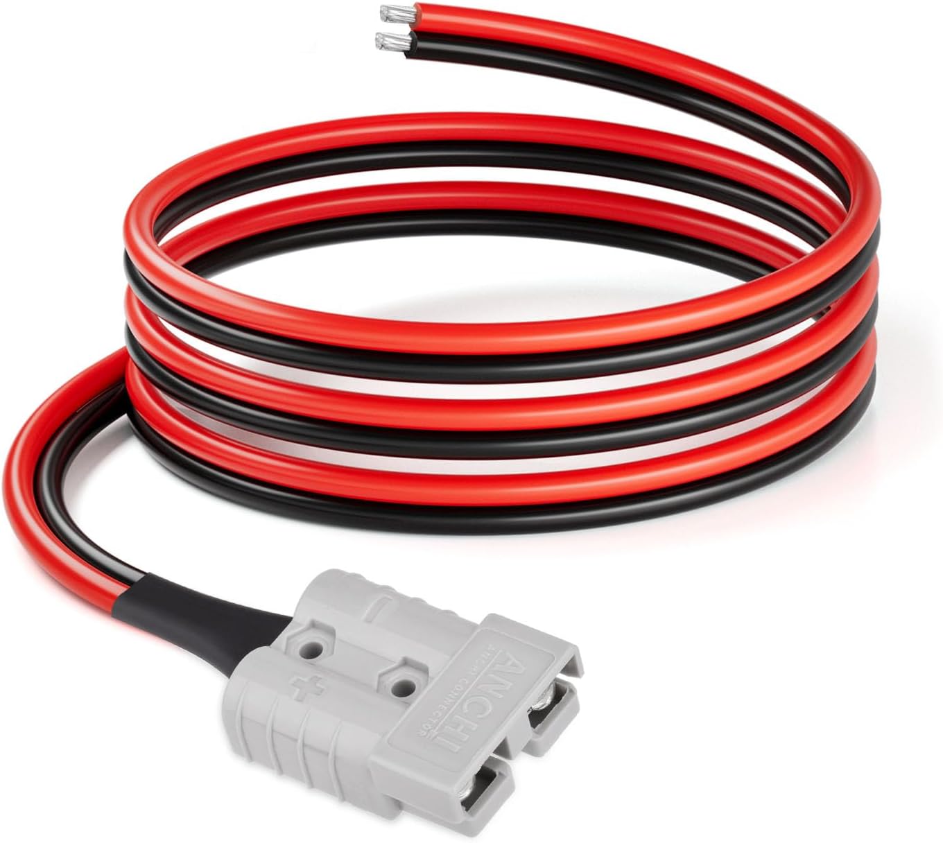 Conector Anderson 50A 10AWG 6ft para baterías solar eólica