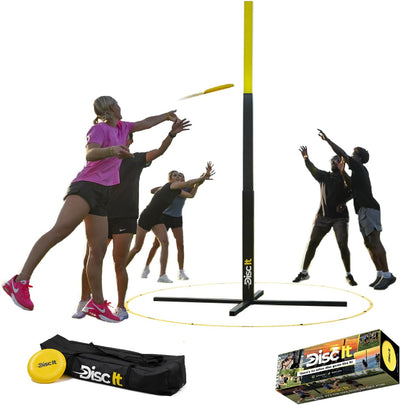 Set Flying Disc para interiores y exteriores rápido y fácil