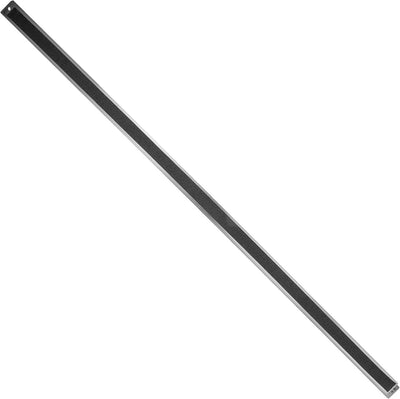 Regla acero inox 36pulg con respaldo goma
