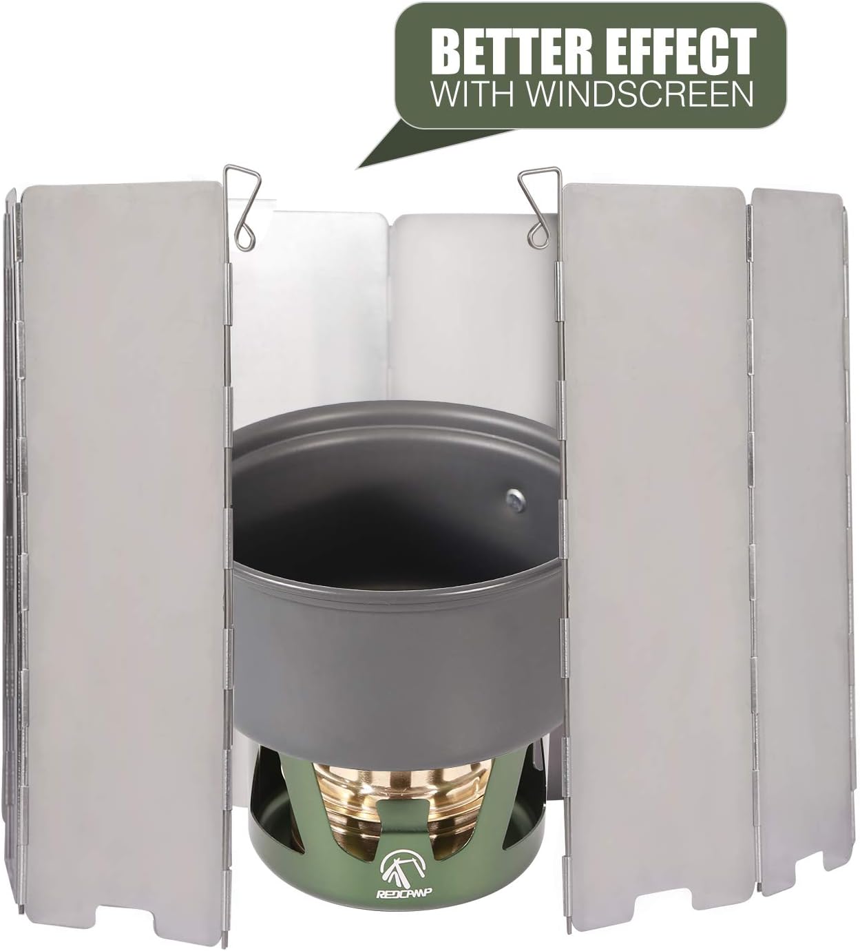 Mini estufa alcohol latón soporte aluminio camping verde