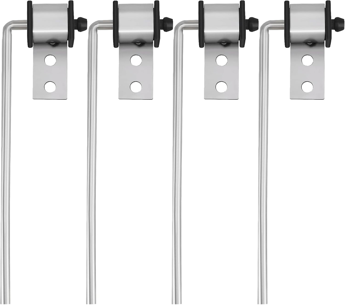 Barra suspensión universal acero inox 3/8" 10" 4 Pzas
