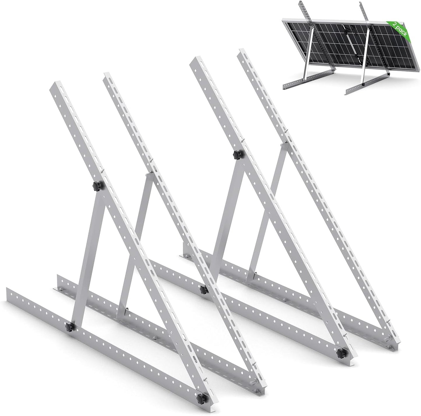 Soportes paneles solares 41pulg aluminio ajustables