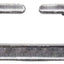Polea separadora tendedero aluminio plástico plateado