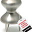 Soporte queso acero inox 3 puntas plateado
