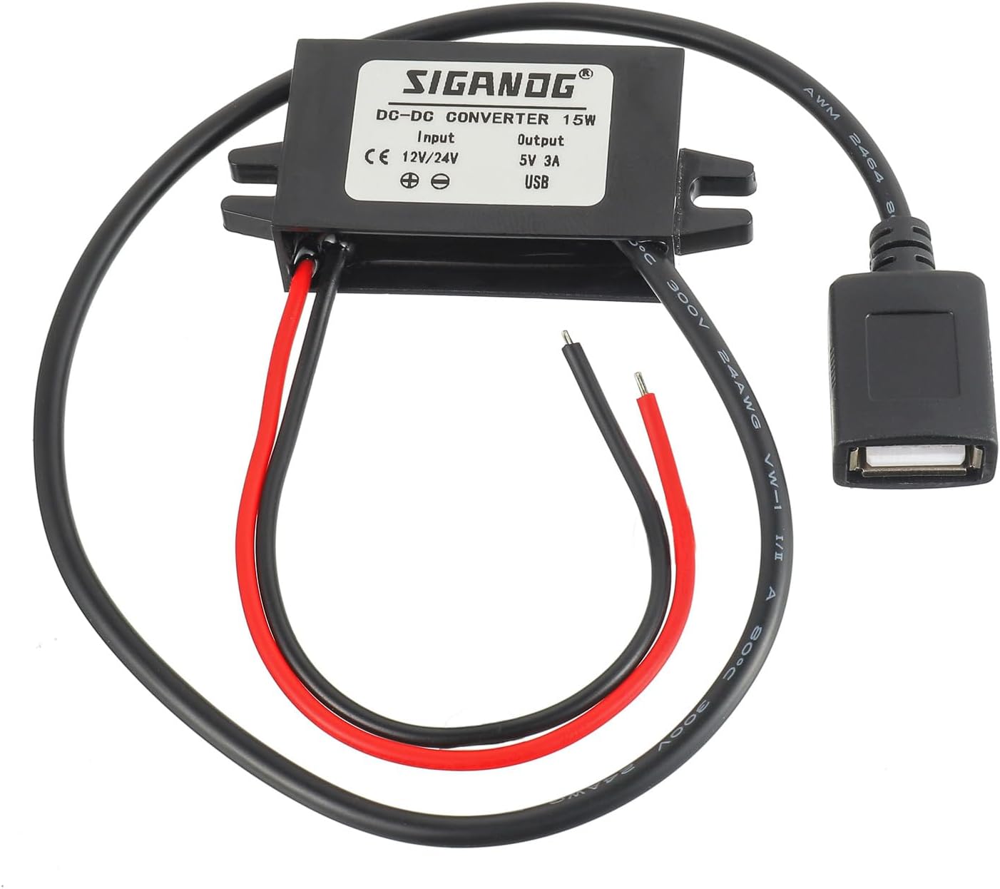 Módulo Buck convertidor USB 12V/24V a 5V coche